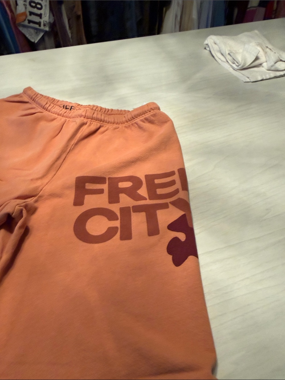freecity Graphic Track Pants with Logo - Picture 5 of 11
